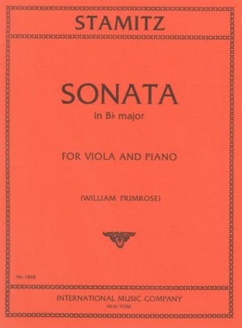 Sonata Bb Major: Viola & Piano (International)