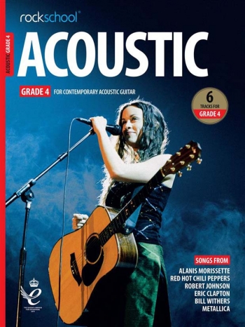 Rockschool Acoustic Guitar Grade 4 2019 Book With Audio-Online