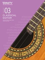 Trinity College London Classical Guitar Exam Pieces Grade 3 2020-2023