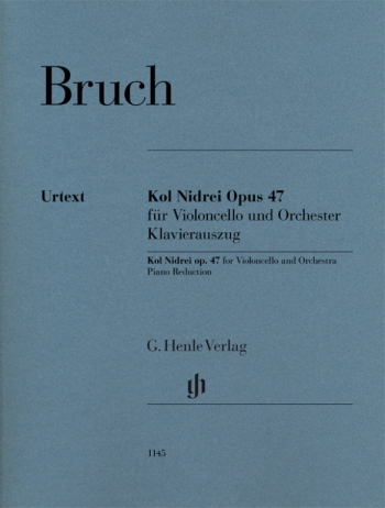 Kol Nidrei Op.47: Cello & Piano (Henle)