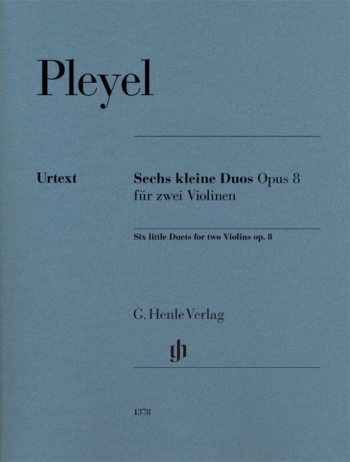 6 Little Duets Op.8: 2 Violins (Henle)