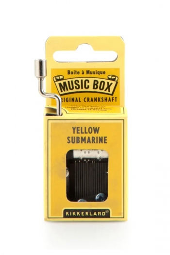 Hand Crank Music Box: The Beatles - Yellow Submarine