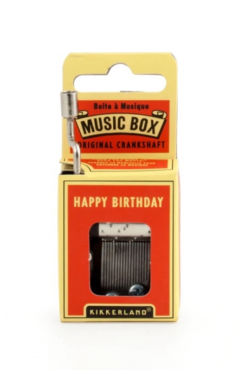 Hand Crank Music Box: Happy Birthday
