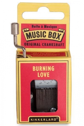 Hand Crank Music Box: Burning Love