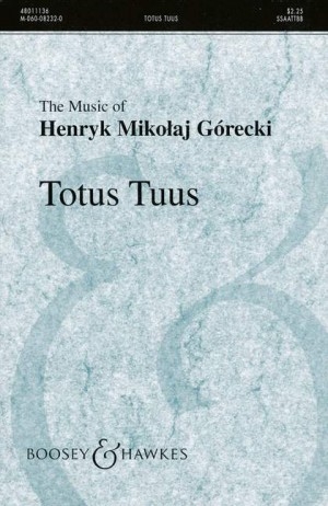 Totu Tuus Op.61: Mixed Voices: Vocal