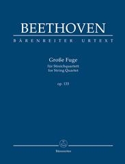 Grosse Fuge String Quartet: Op133: Miniature Score