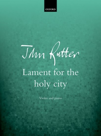 Lament For The Holy City: Violin & Piano (OUP)