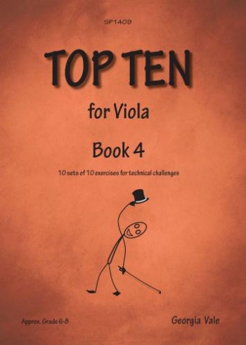 Top Ten Book 4: 10 Sets Of 10 Technical Challenges For Viola (Vale)