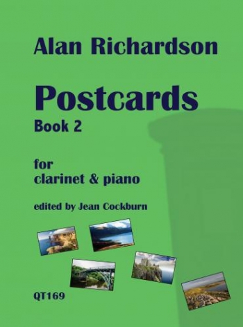 Postcards Book 2 For Clarinet & Piano (Richardson)