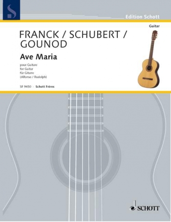 Ave Maria 3 Transcriptions For Guitar