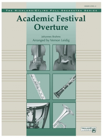Academic Festival Overture Full Orchestra Conductor Score & Parts