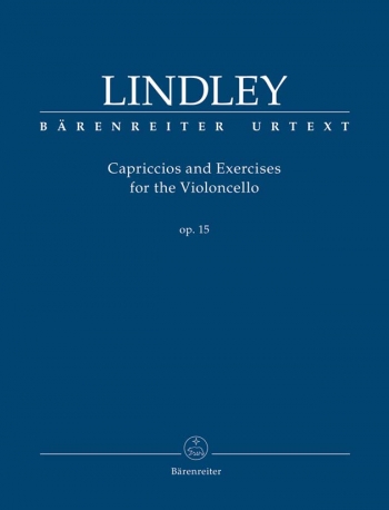 Capriccios And Exercises For The Violoncello Op. 15: (Barenreiter)