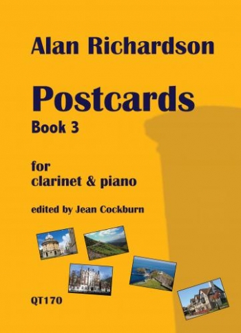 Postcards Book 3 For Clarinet & Piano (Richardson)