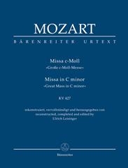 Missa In C Minor K. 427 "Great Mass In C Minor Miniature Score