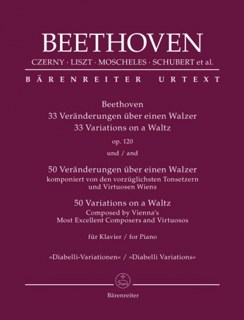 33 Variations On A Waltz Op. 120 And 50 Variations On A Waltz: Piano (Barenreiter)