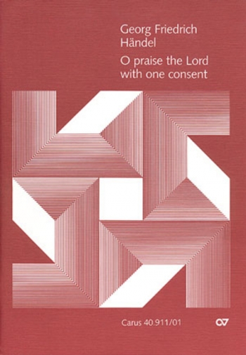 O Praise The Lord: Vocal Score (Carus)