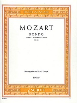 Rondo In A Minor: K511: Piano (Schott)