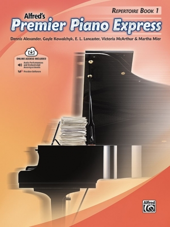 Alfred's  Premier Piano Express: Repertoire Book 1: Book & Audio