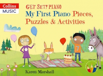 My First Piano Pieces Puzzles & Activities: (Get Set! Piano) (Marshall)