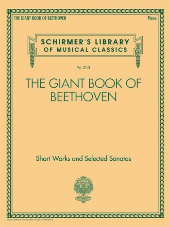 The Giant Book Of Beethoven (Schirmer)