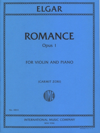 Romance Op.1: Violin & Piano (International)