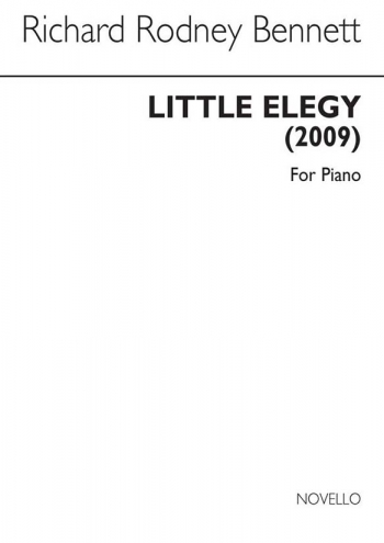 Little Elegy (2009): Piano (Novello)