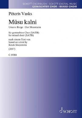 Musu Kalni (Our Mountains): SATB:  Mixed Choir