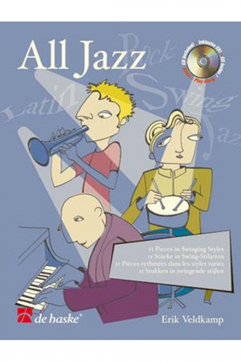 All Jazz: 11 Pieces In Swinging Styles: Trombone: Book & Audio (Veldkamp)