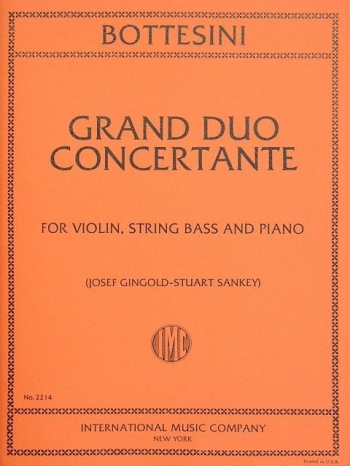 Grand Duo Concertante Violin Double Bass & Piano (International)