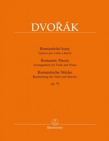 Romantic Pieces Op.75: Viola & Piano (Barenreiter)