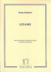 Litanei: Cello & Piano (Eschig)