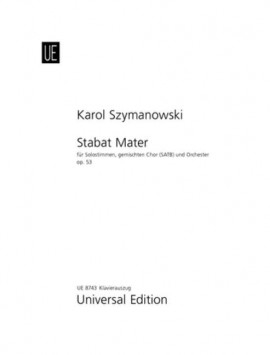 Stabat Mater Op. 53 (SATB) Vocal Score