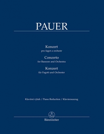 Concerto for Bassoon and Orchestra: Bassoon & Piano (Barenreiter)
