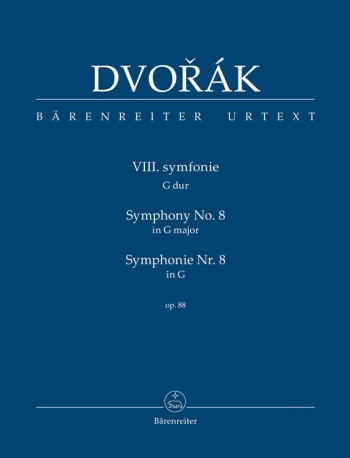 Symphony No.8 in G major Op.88 (Study Score) (Barenreiter)