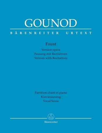 Faust Vocal Score (Barenreiter)