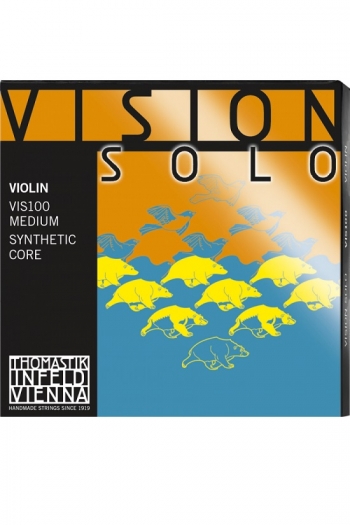Vision Solo Violin String Set -  4/4 Medium Tension