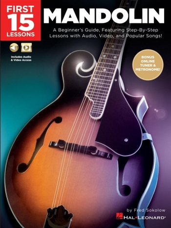 First 15 Lessons - Mandolin Book & Audio