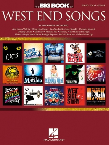 The Big Book Of West End Songs: Piano Vocal Guitar