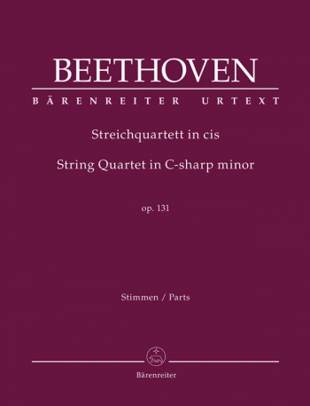 String Quartet Op.131 C-sharp Minor: Parts Only