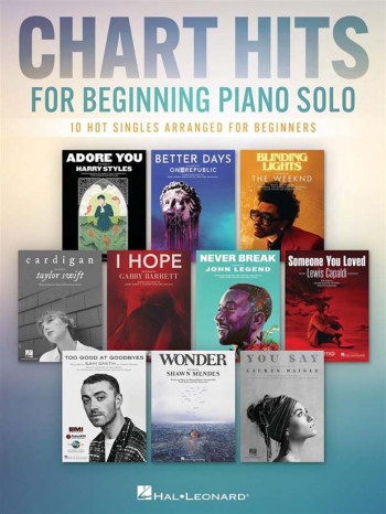 Chart Hits For Beginning Piano Solo: Easy Piano