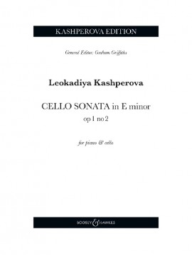 Cello Sonata No. 2 In E Minor: Cello & Piano (B&H)