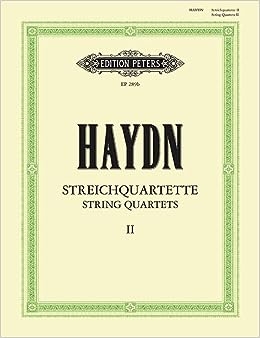 Complete String Quartets Vol.II Set Of Parts (Peters)