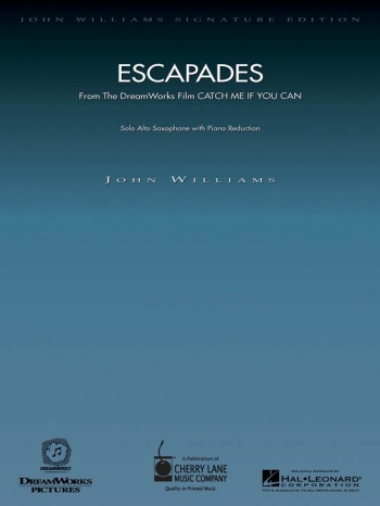 Escapades (from Catch Me If You Can): Alto Sax (john Williams)