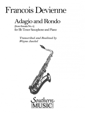 Adagio And Rondo For Tenor Saxophone &  Piano (Peer)