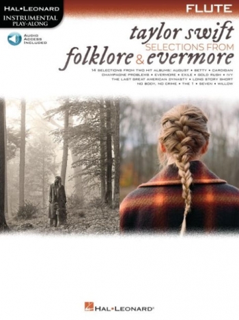 Instrumental Play-Along: Taylor Swift Selections From Folklore & Evermore - Flute