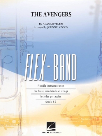 The Avengers: Flex Band Ensemble: Score & Parts