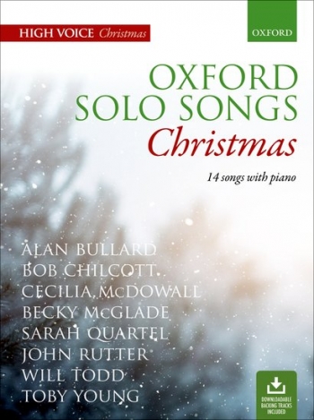 Oxford Solo Songs: Christmas 14 Songs With Piano: High Voice & Audio (OUP)