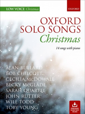 Oxford Solo Songs: Christmas 14 Songs With Piano: Low Voice & Audio (OUP)