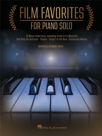 Film Favourites For Piano Solo: 10 Movie Selections