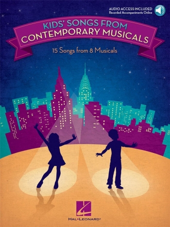 Kids Songs From Contemporary Musicals: Piano Vocal & Guitar Chords: Book & Audio